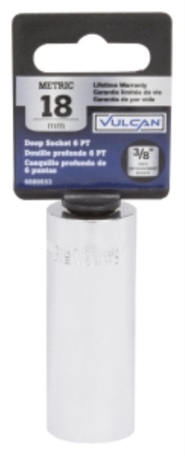 Rental store for .SOCKET 18MM 3 8  DRIVE 6PT DEEP in Texas City TX