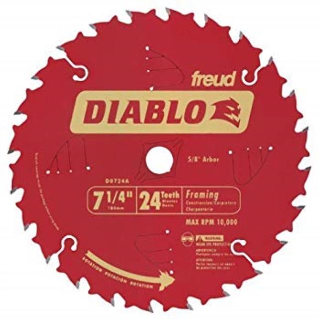 Rental store for .BLADE 7 1 4  CIRCULAR SAW 24T CARB. in Texas City TX